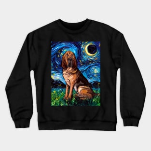 Bloodhound Night Crewneck Sweatshirt